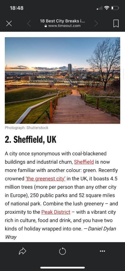 Perfect For Large Groups, Sleeps 15 Close To City Centreシェフィールド エクステリア 写真